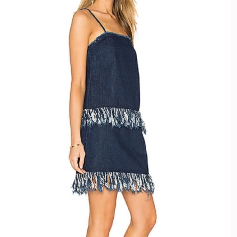 N / NICHOLAS Dark Denim Fridge Dress 2
